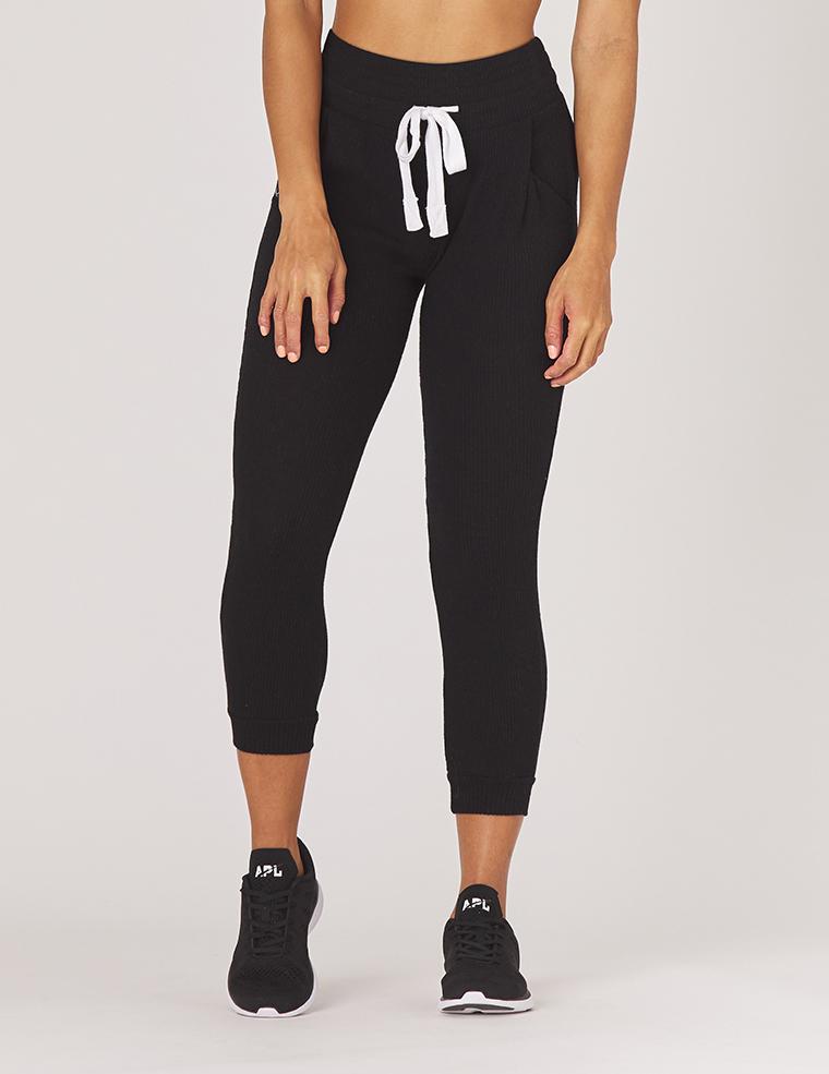 Comfort 7/8 Jogger: Black Comfort 7/8 Jogger: Black