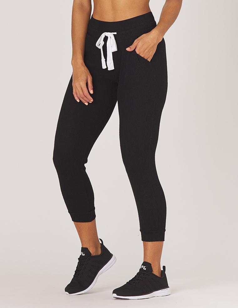 Comfort 7/8 Jogger: Black Comfort 7/8 Jogger: Black