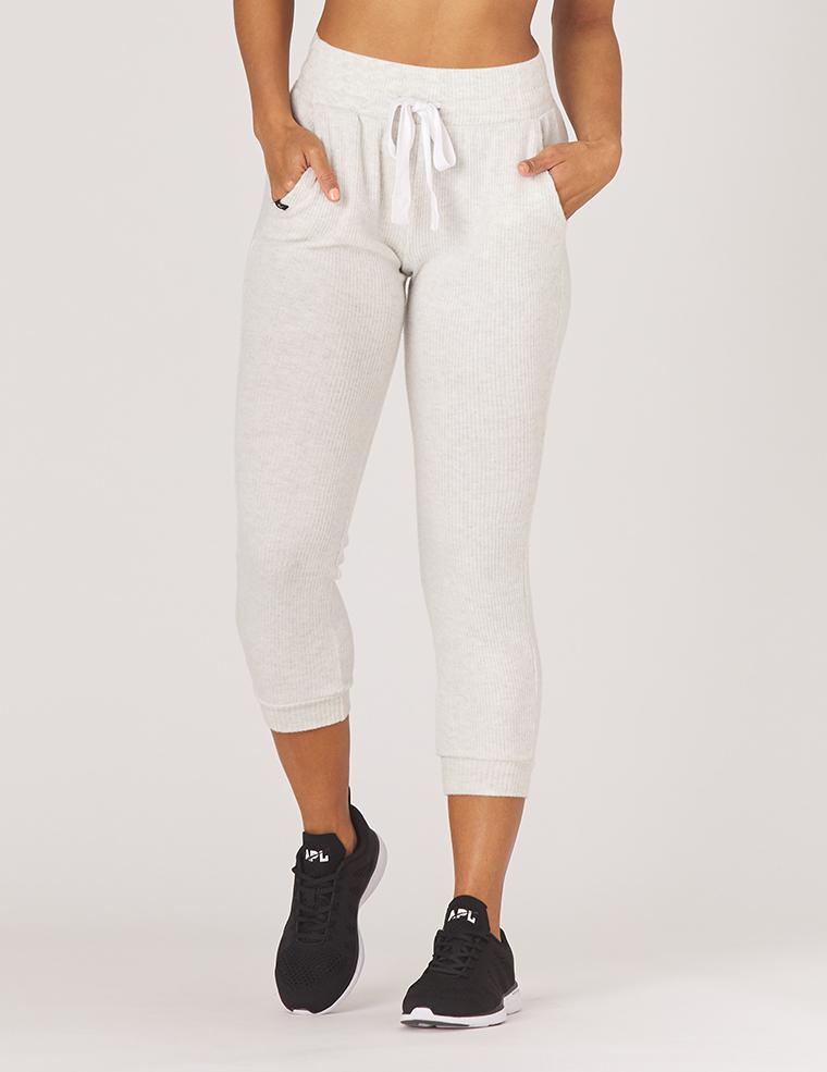 Comfort 7/8 Jogger: Oatmeal Comfort 7/8 Jogger: Oatmeal