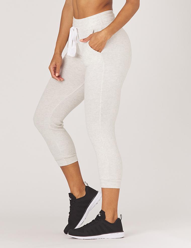 Comfort 7/8 Jogger: Oatmeal Comfort 7/8 Jogger: Oatmeal