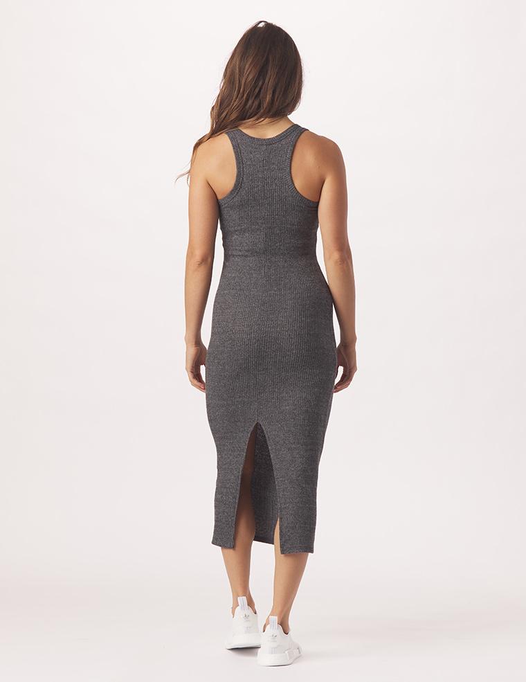 Comfort Dress: Charcoal Heather Comfort Dress: Charcoal Heather