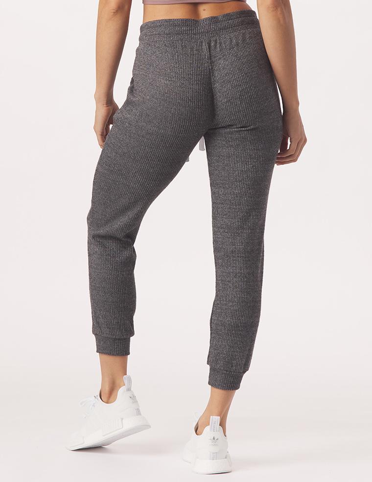 Comfort 7/8 Jogger: Charcoal Heather Comfort 7/8 Jogger: Charcoal Heather
