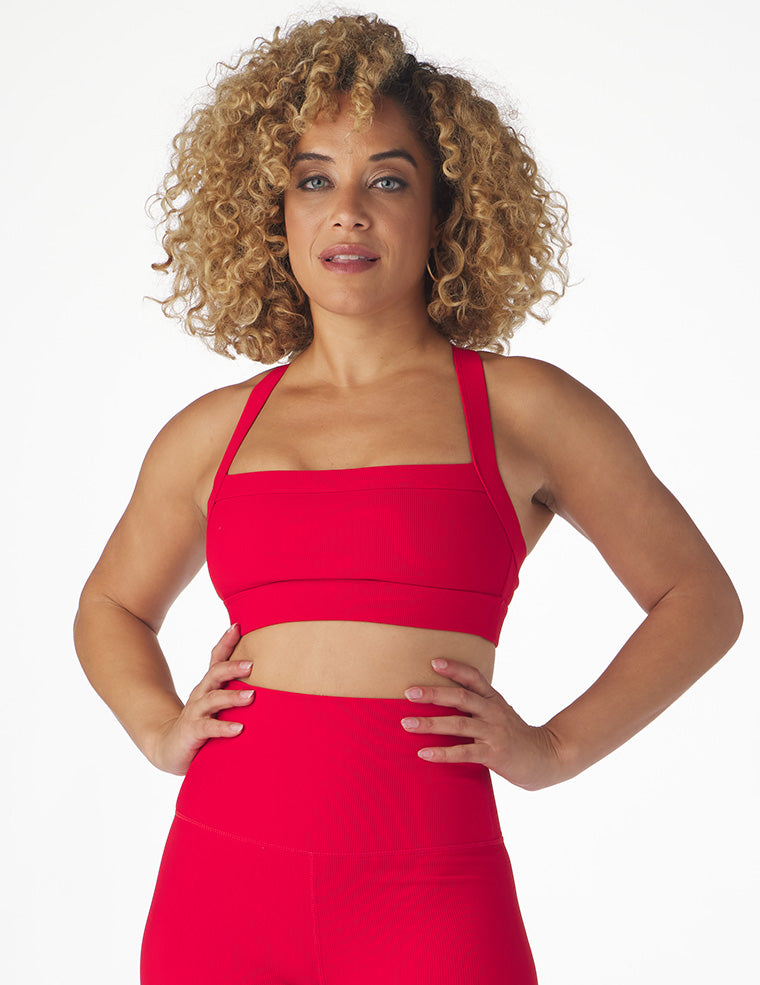 Directional Bra: Cherry Directional Bra: Cherry