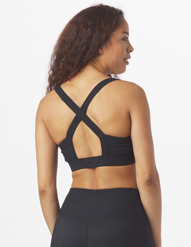Directional Bra: Black Directional Bra: Black