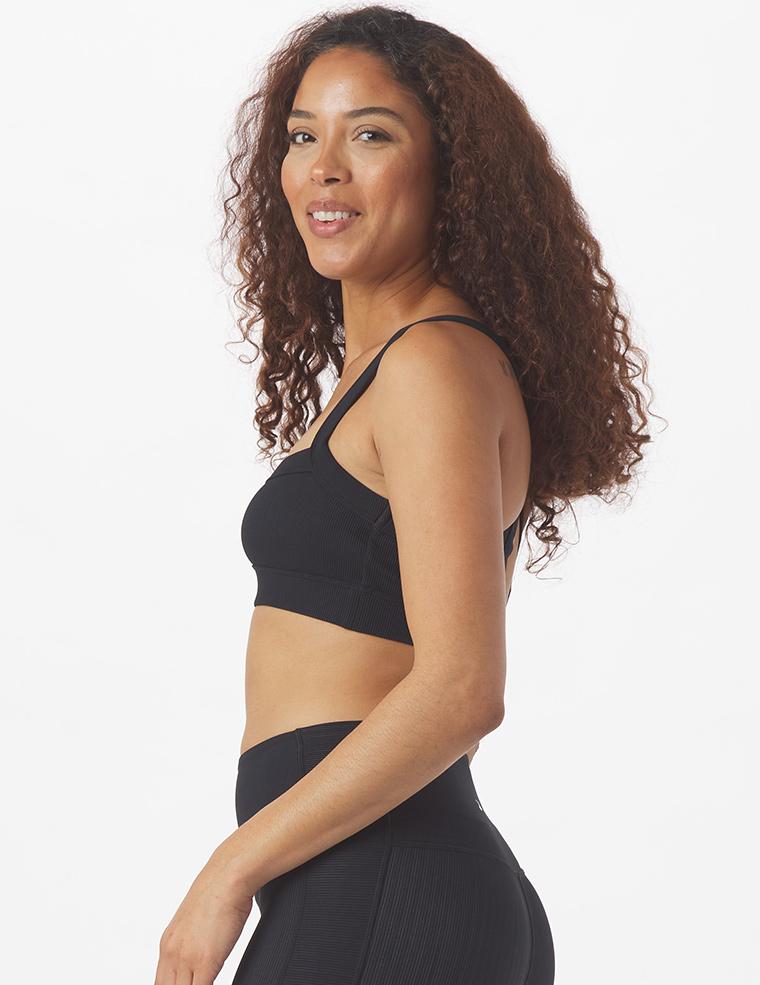 Directional Bra: Black Directional Bra: Black