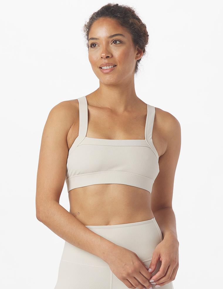 Directional Bra: Oatmilk Directional Bra: Oatmilk