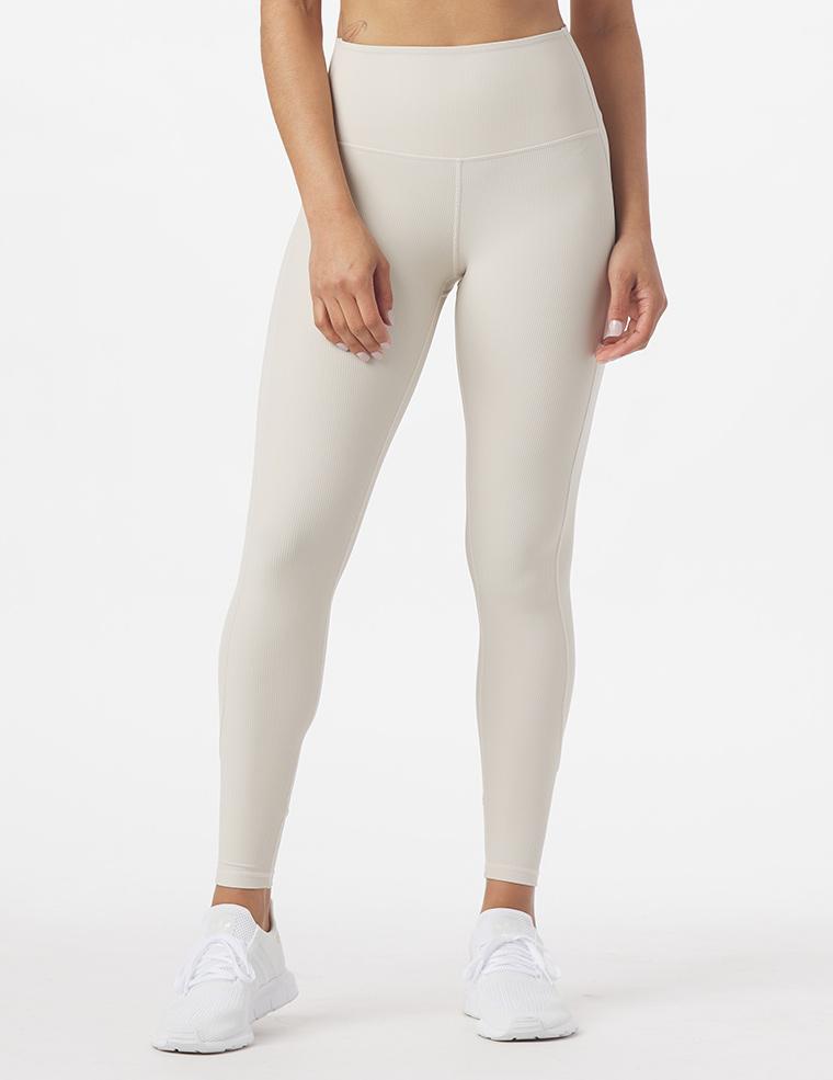 Directional Legging: Oatmilk Directional Legging: Oatmilk