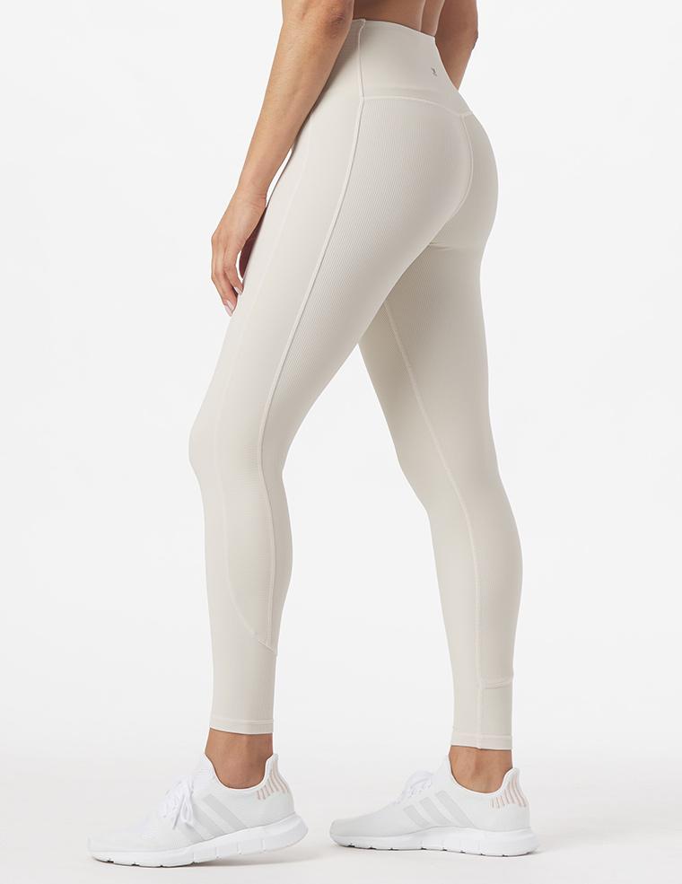 Directional Legging: Oatmilk Directional Legging: Oatmilk