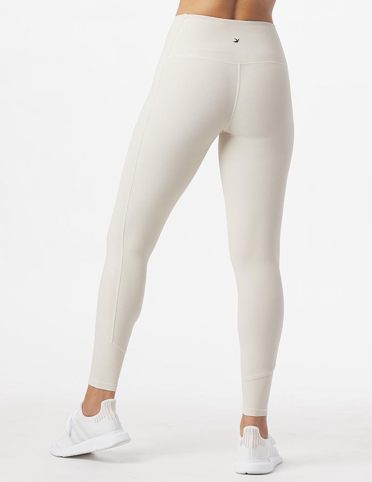 Directional Legging: Oatmilk Directional Legging: Oatmilk