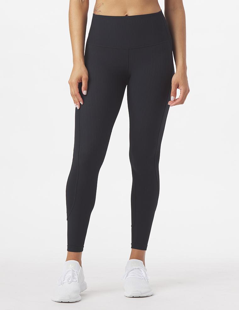 Directional Legging: Black Directional Legging: Black