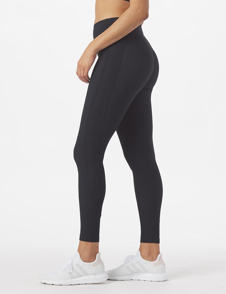 Directional Legging: Black Directional Legging: Black