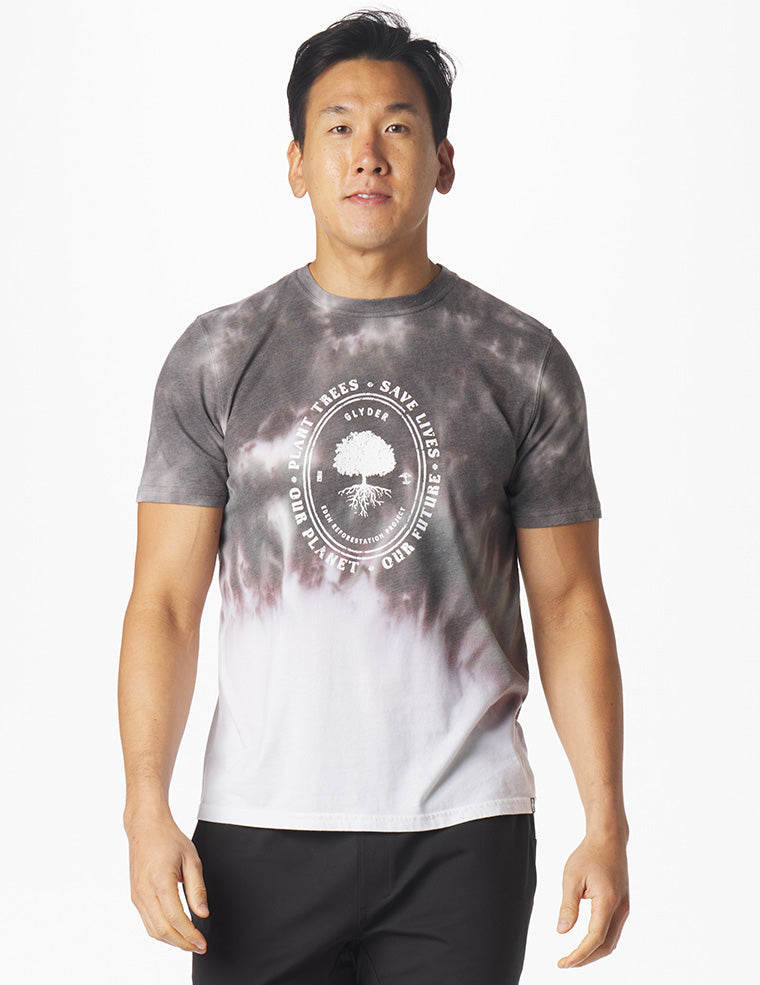 Eden Short Sleeve: Black Ombre Eden Short Sleeve: Black Ombre