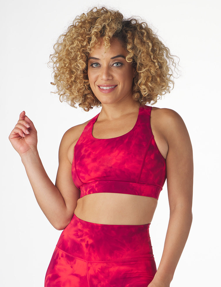 Full Force Bra: Cherry Tie-Dye Full Force Bra: Cherry Tie-Dye
