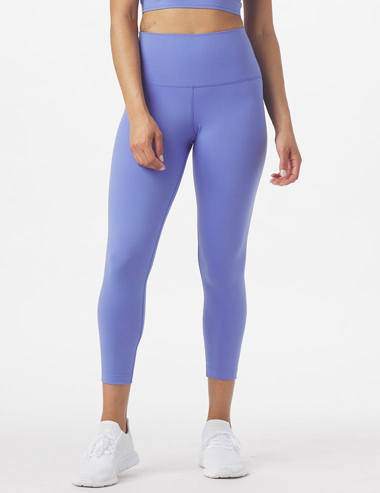 High Waist Pure 7/8 Legging: Periwinkle High Waist Pure 7/8 Legging: Periwinkle