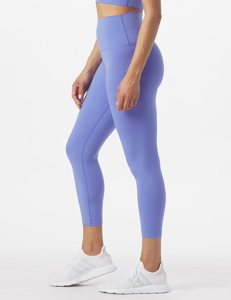 High Waist Pure 7/8 Legging: Periwinkle High Waist Pure 7/8 Legging: Periwinkle