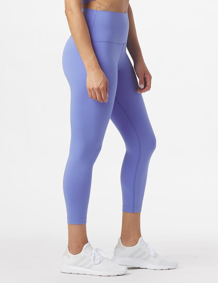 High Waist Pure 7/8 Legging: Periwinkle High Waist Pure 7/8 Legging: Periwinkle