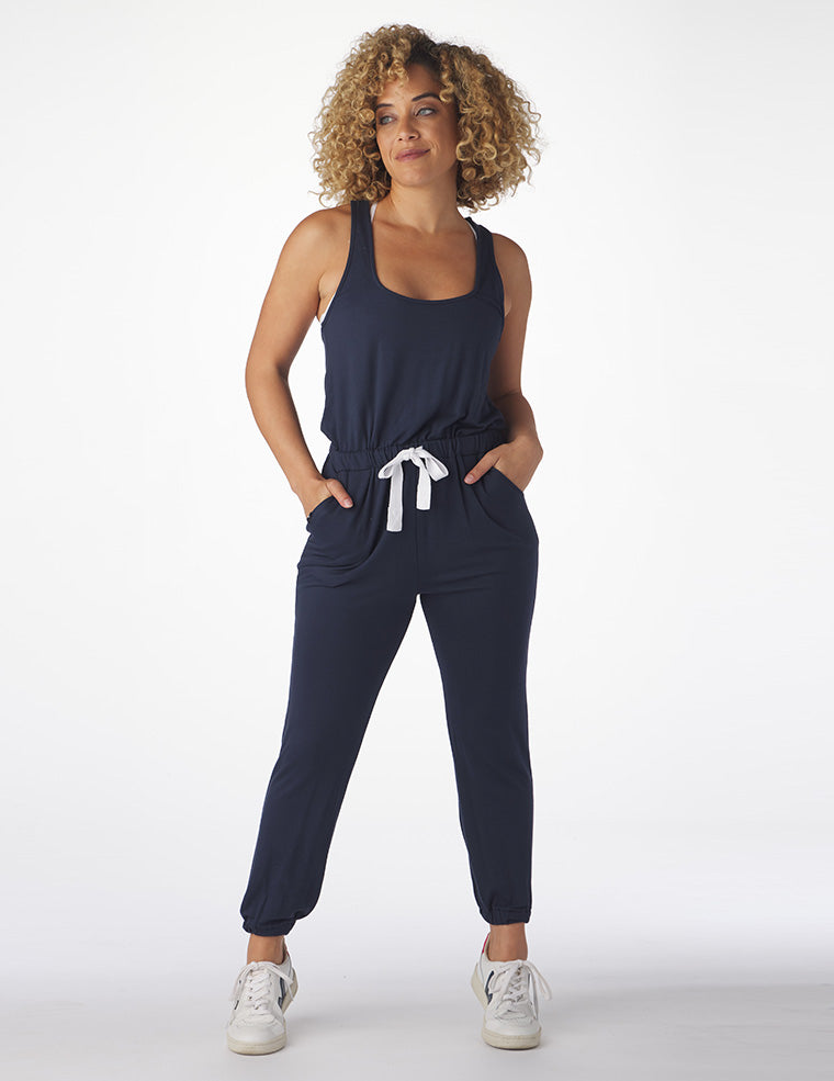 Leisure Jumpsuit: Indigo Leisure Jumpsuit: Indigo