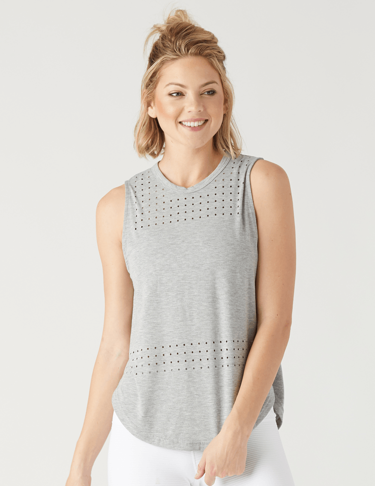 Mood Tank: Grey Melange Mood Tank: Grey Melange