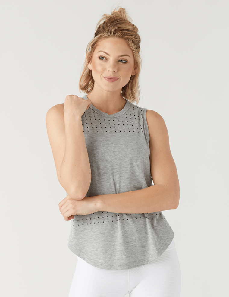 Mood Tank: Grey Melange Mood Tank: Grey Melange