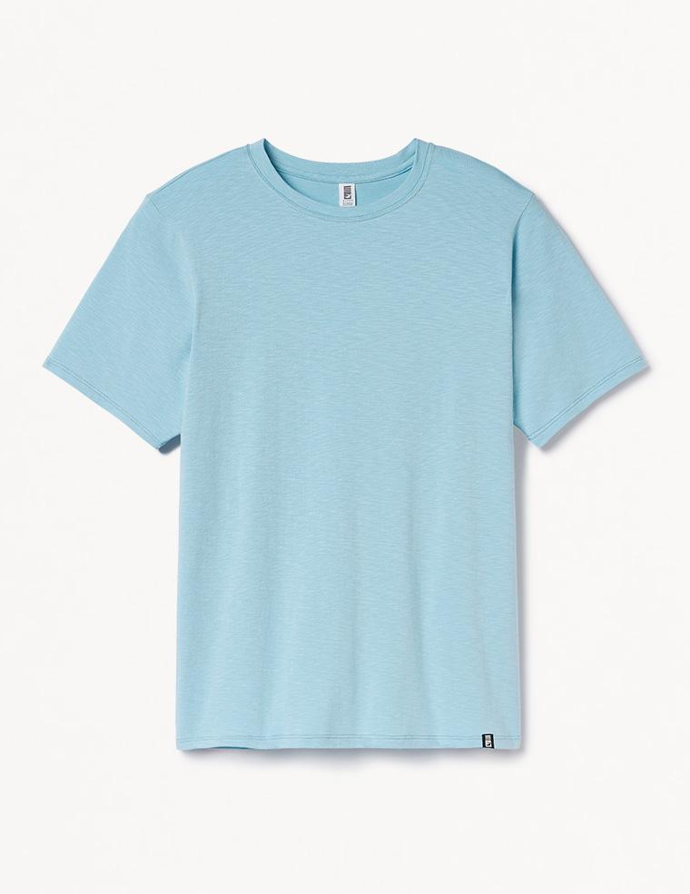 Oliver Short Sleeve: Vista Blue Oliver Short Sleeve: Vista Blue