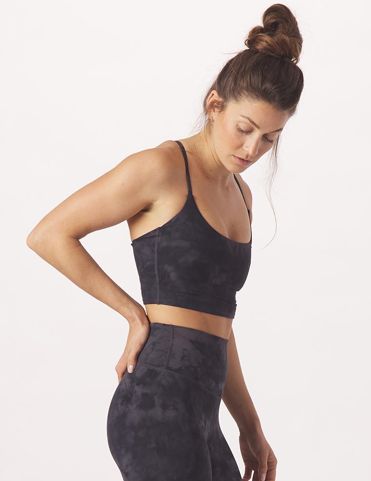 Pure Bra: Black Tie-Dye Pure Bra: Black Tie-Dye