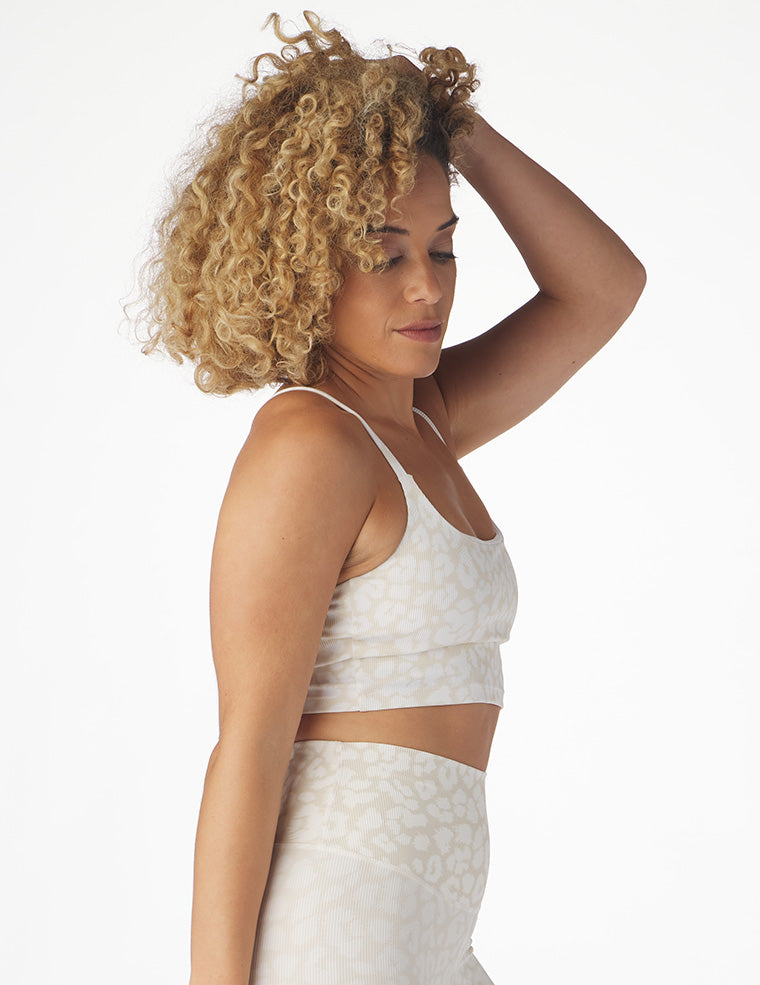 Pure Bra: Oatmilk Leopard Pure Bra: Oatmilk Leopard
