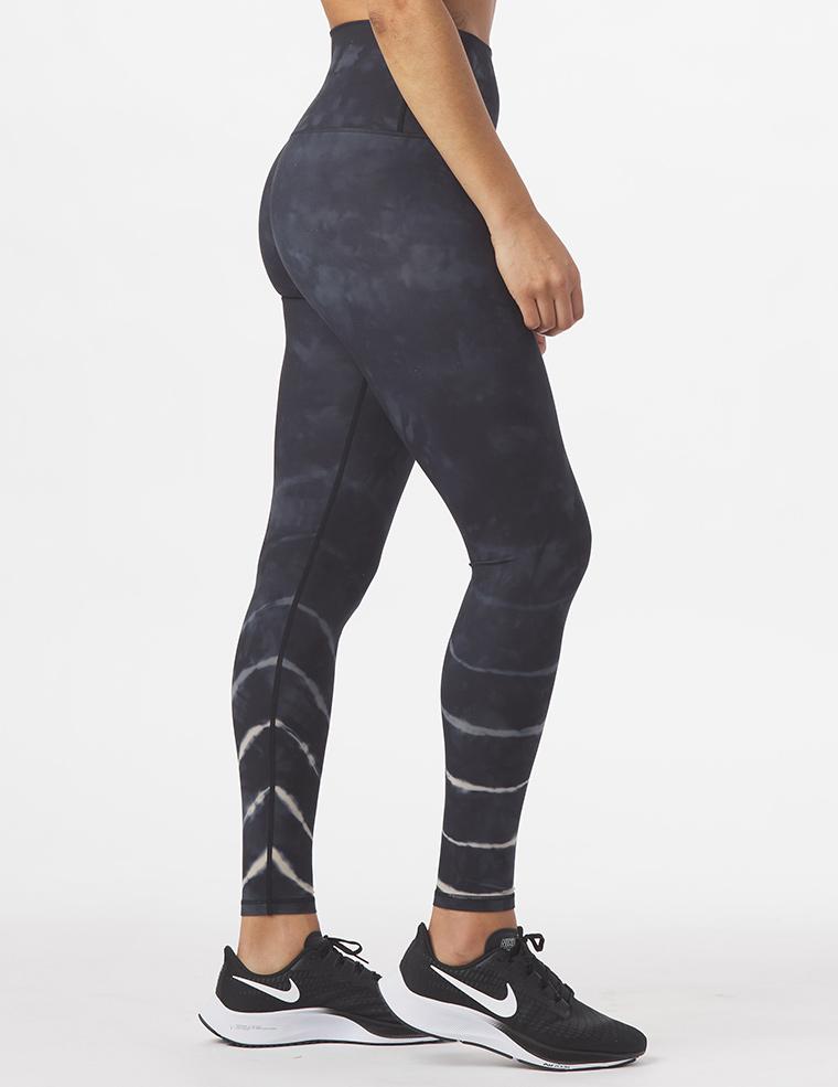High Waist Pure Legging: Linear Tie Dye High Waist Pure Legging: Linear Tie Dye