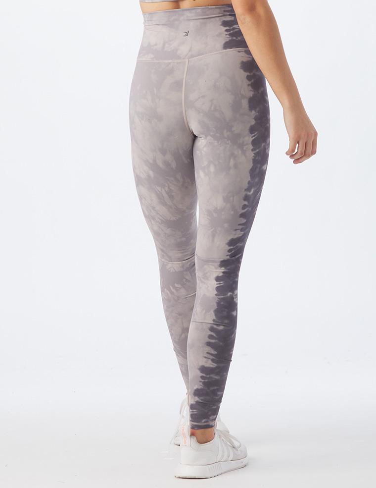 High Waist Pure Legging: Oatmilk/Mocha Tie-Dye High Waist Pure Legging: Oatmilk/Mocha Tie-Dye