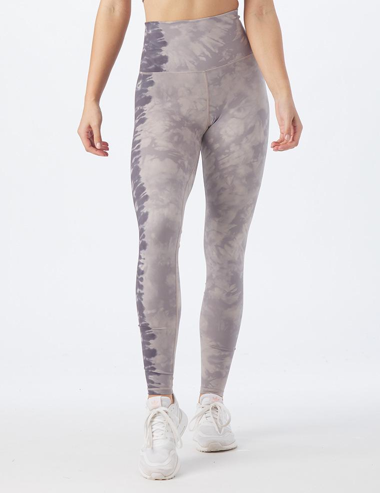 High Waist Pure Legging: Oatmilk/Mocha Tie-Dye High Waist Pure Legging: Oatmilk/Mocha Tie-Dye