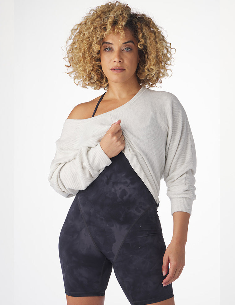 Pure Onesie: Black Tie-Dye Pure Onesie: Black Tie-Dye
