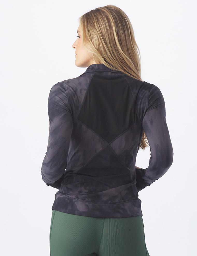 Rider Jacket II: Black Tie-Dye Rider Jacket II: Black Tie-Dye