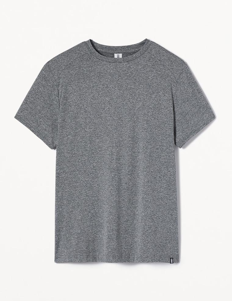 Salton Short Sleeve: Charcoal Heather Salton Short Sleeve: Charcoal Heather