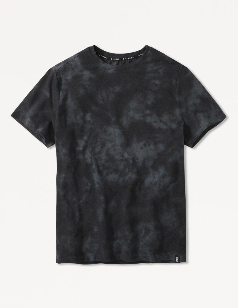 Salton Short Sleeve: Black Tie-Dye Salton Short Sleeve: Black Tie-Dye