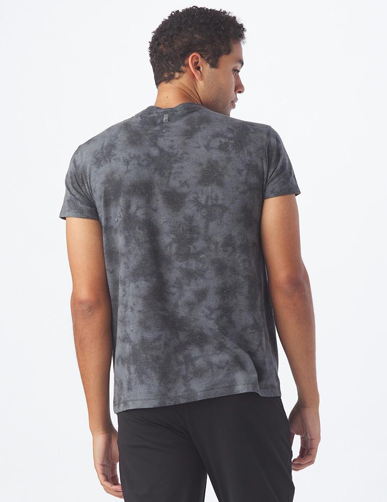 Salton Short Sleeve: Black Tie-Dye Salton Short Sleeve: Black Tie-Dye