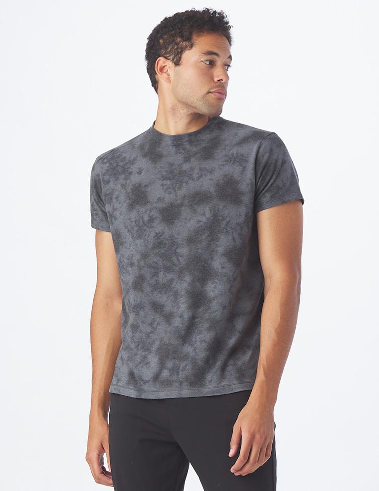 Salton Short Sleeve: Black Tie-Dye Salton Short Sleeve: Black Tie-Dye