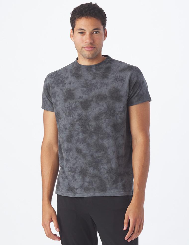Salton Short Sleeve: Black Tie-Dye Salton Short Sleeve: Black Tie-Dye