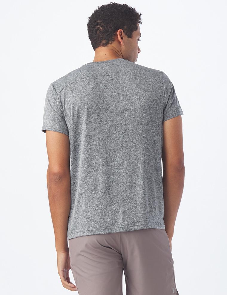 Salton Short Sleeve: Charcoal Heather Salton Short Sleeve: Charcoal Heather