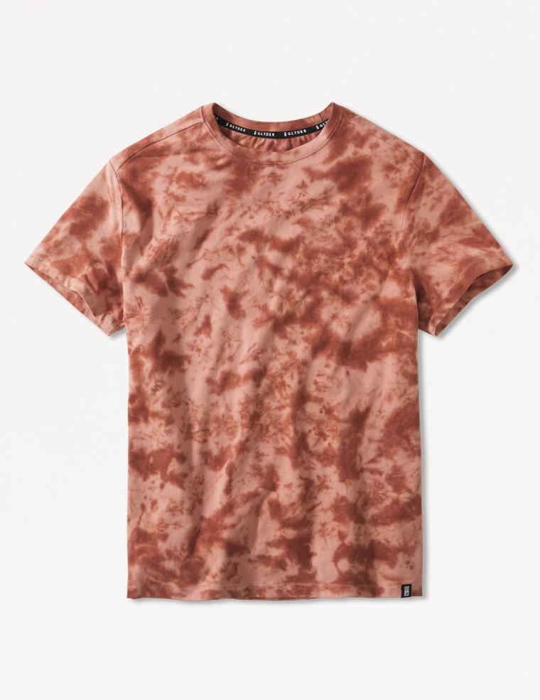 Salton Short Sleeve: Tangerine Tie-Dye Salton Short Sleeve: Tangerine Tie-Dye