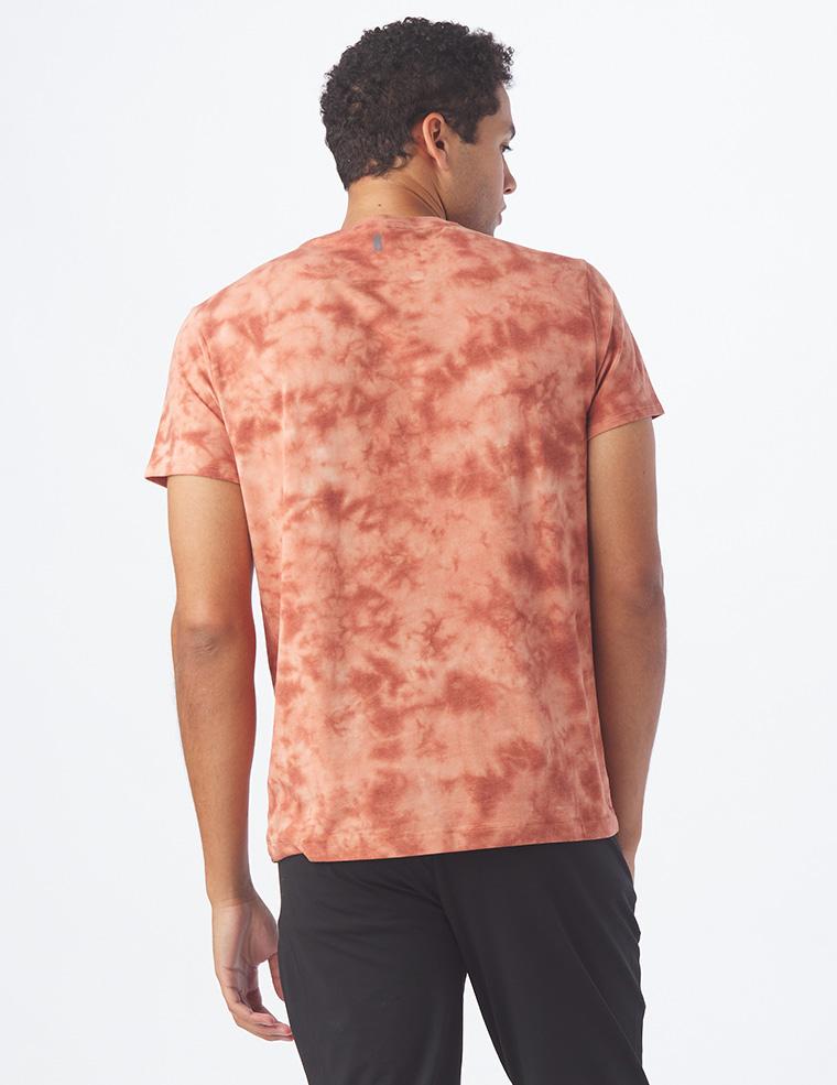 Salton Short Sleeve: Tangerine Tie-Dye Salton Short Sleeve: Tangerine Tie-Dye