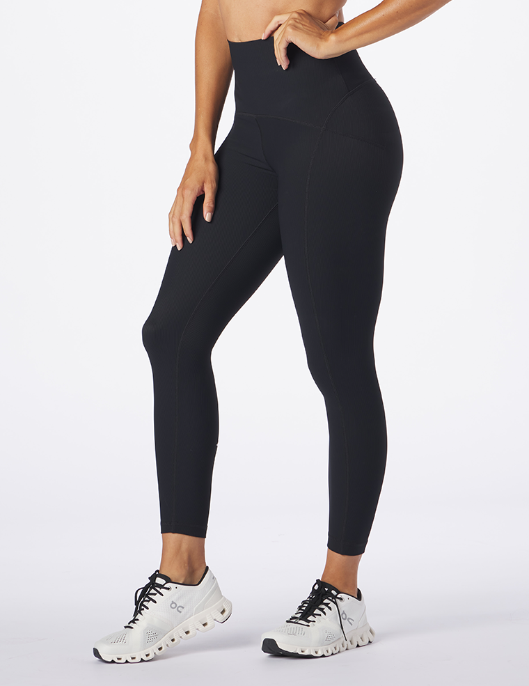 SCULPT RIB™ Sport 7/8: Black SCULPT RIB™ Sport 7/8: Black