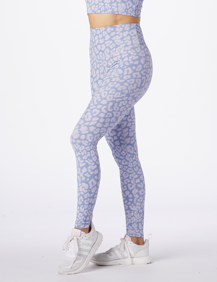Sultry Legging Print: Lilac Leopard Sultry Legging Print: Lilac Leopard