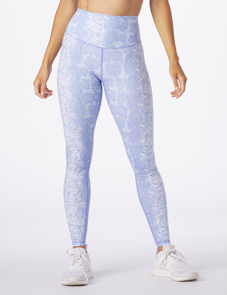 Sultry Legging Print: Lilac Snake Sultry Legging Print: Lilac Snake