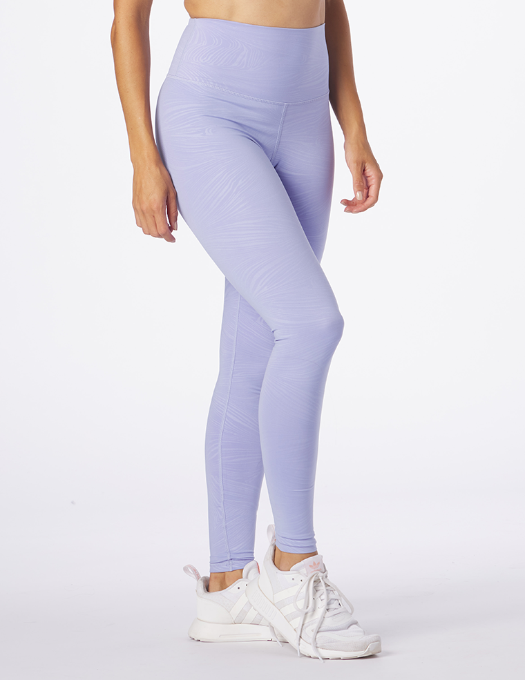 Sultry Legging Print: Lilac Swirl Gloss Sultry Legging Print: Lilac Swirl Gloss