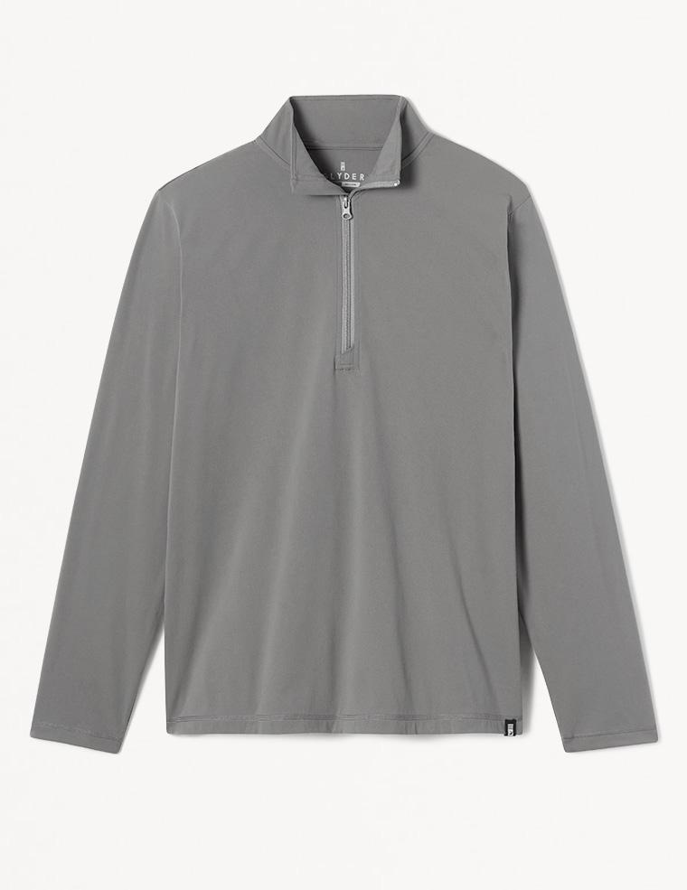 Tahoe 1/4 Zip: Smoke Grey Tahoe 1/4 Zip: Smoke Grey