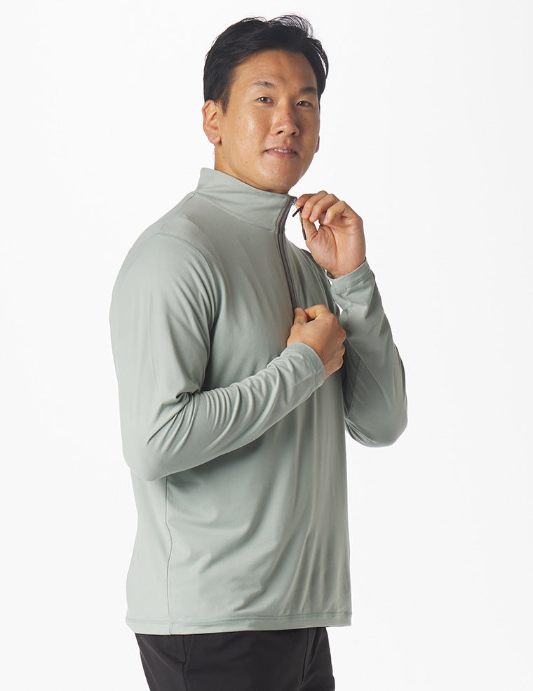 Tahoe 1/4 Zip: Sage Tahoe 1/4 Zip: Sage