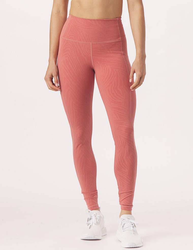 Taper Legging Print: Clay Zebra Gloss Taper Legging Print: Clay Zebra Gloss