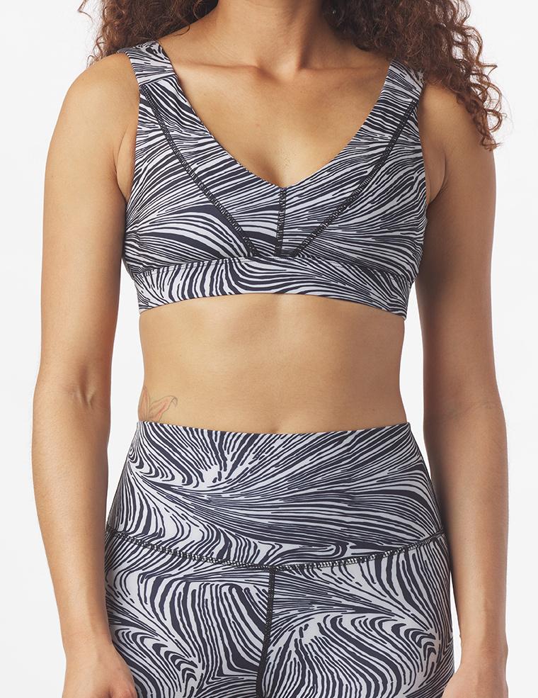 Tide Bra: Oatmeal Swirl Tide Bra: Oatmeal Swirl