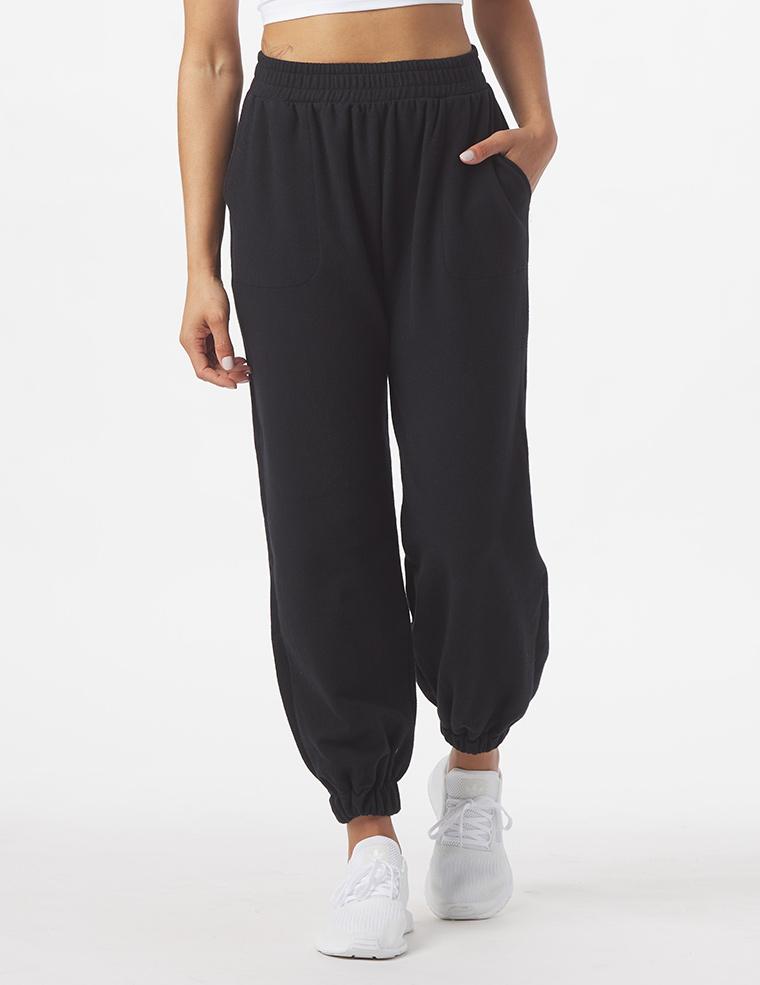Vintage Oversized Jogger: Black Vintage Oversized Jogger: Black