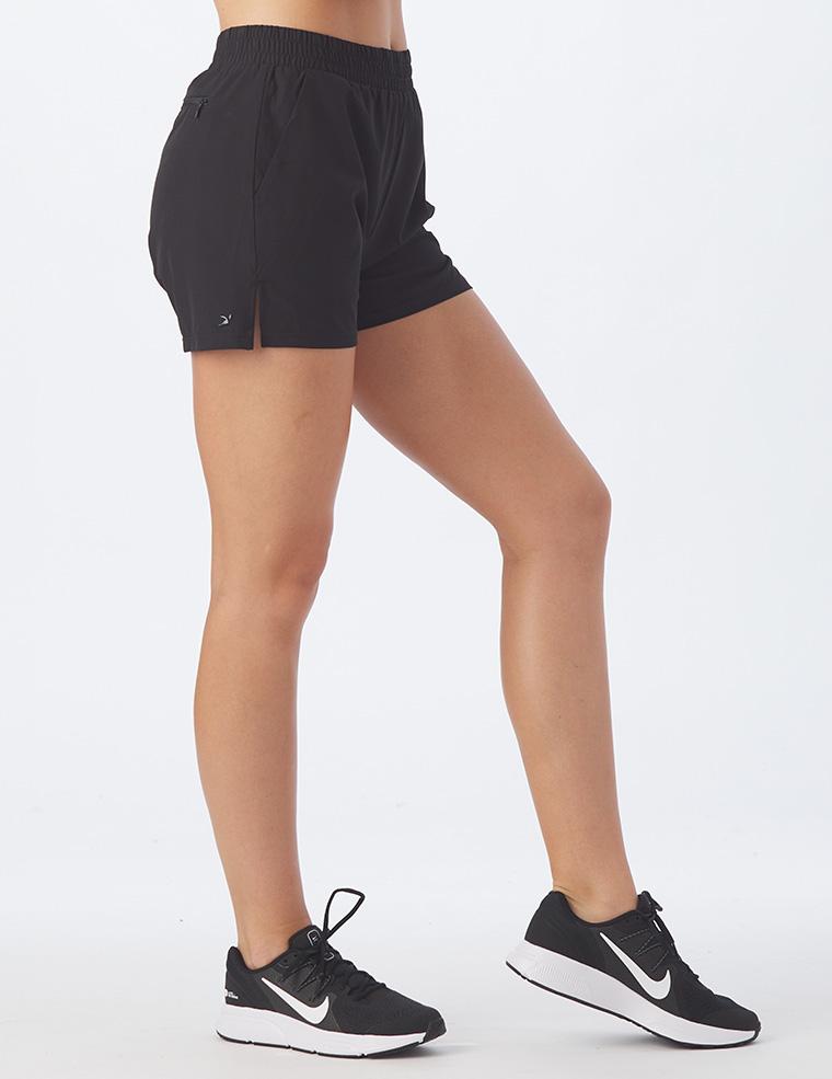 Woven Walk Short: Black Woven Walk Short: Black