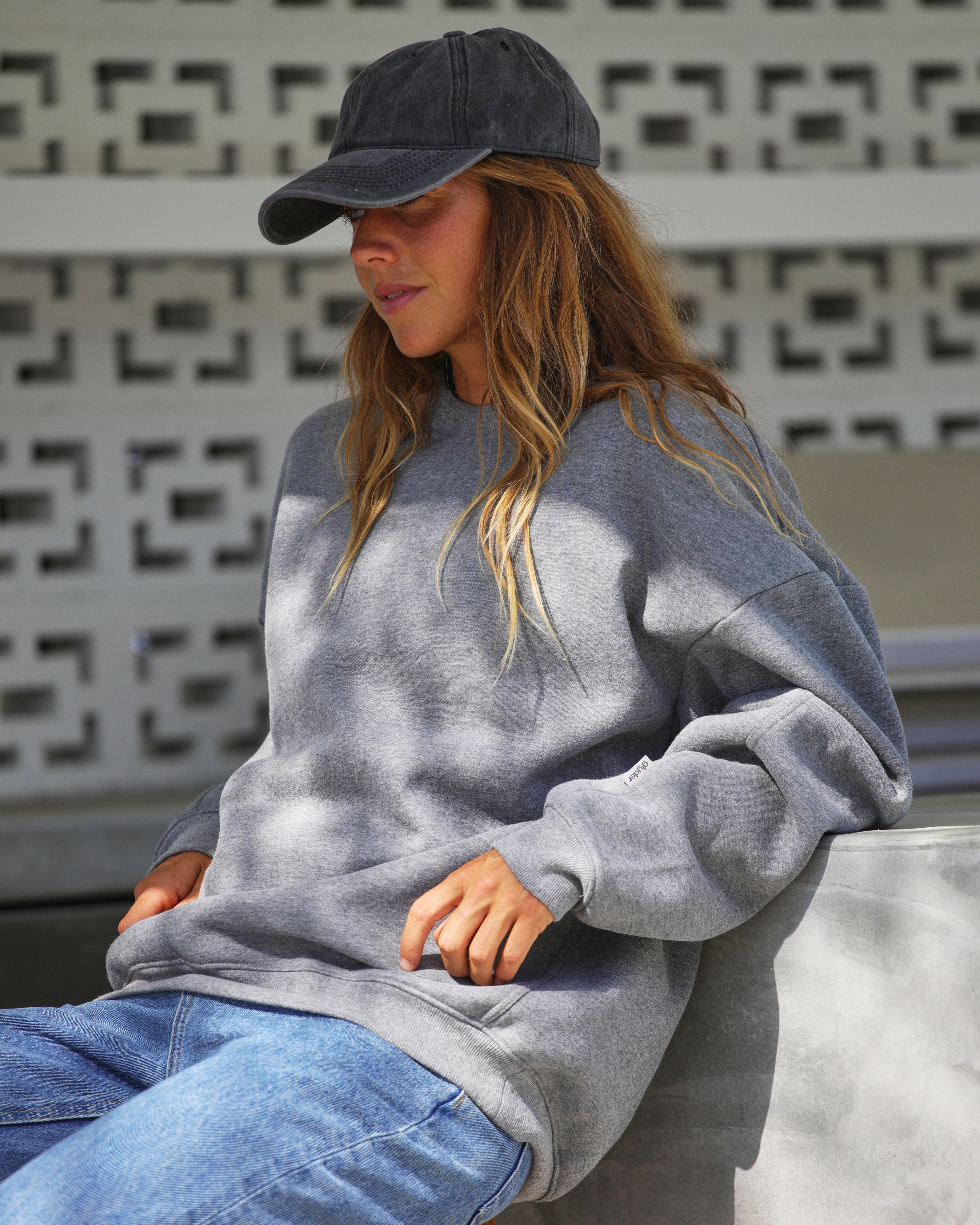 Buffalo Crew: Carbon Heather